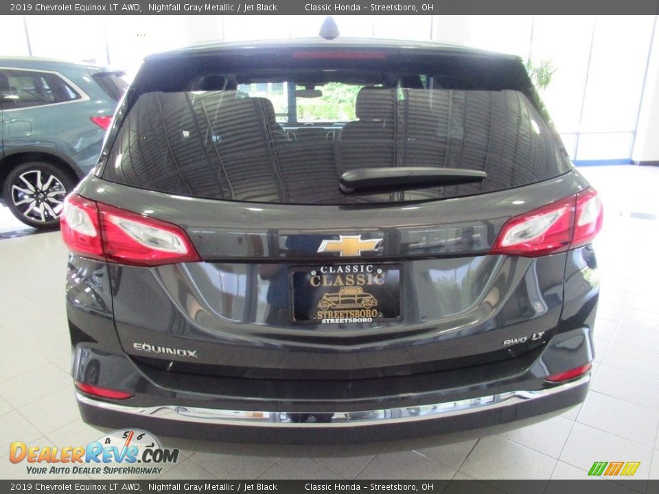 2019 Chevrolet Equinox LT AWD Nightfall Gray Metallic / Jet Black Photo #8