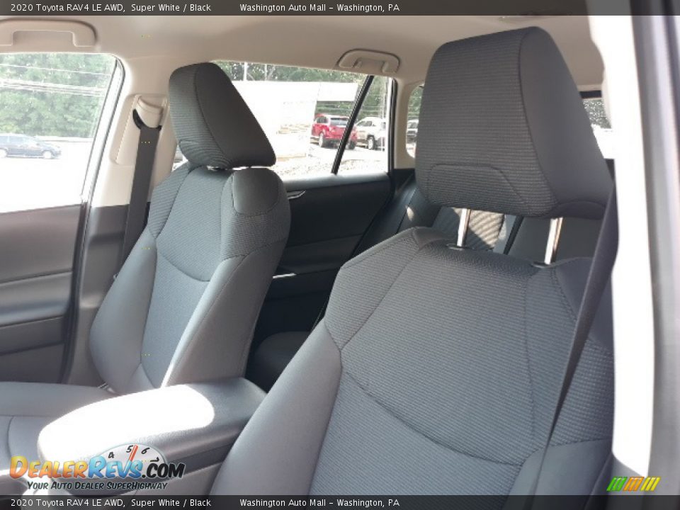 2020 Toyota RAV4 LE AWD Super White / Black Photo #22