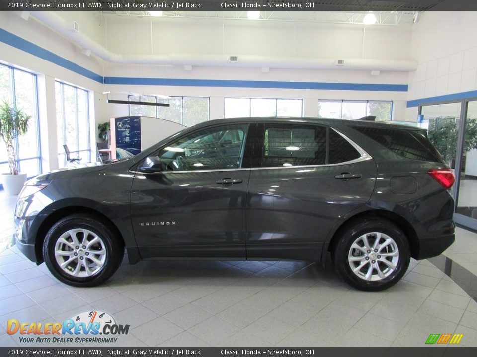 2019 Chevrolet Equinox LT AWD Nightfall Gray Metallic / Jet Black Photo #11