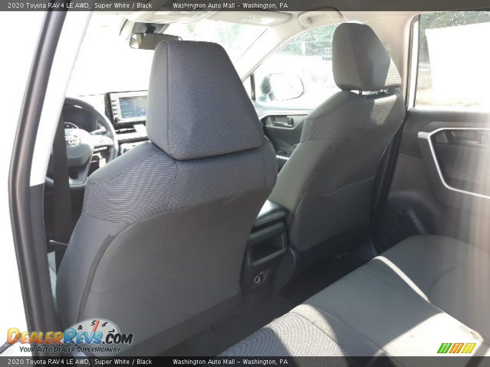 2020 Toyota RAV4 LE AWD Super White / Black Photo #25