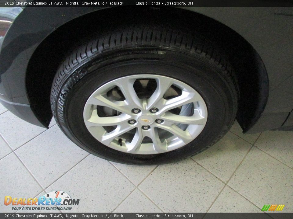 2019 Chevrolet Equinox LT AWD Nightfall Gray Metallic / Jet Black Photo #13