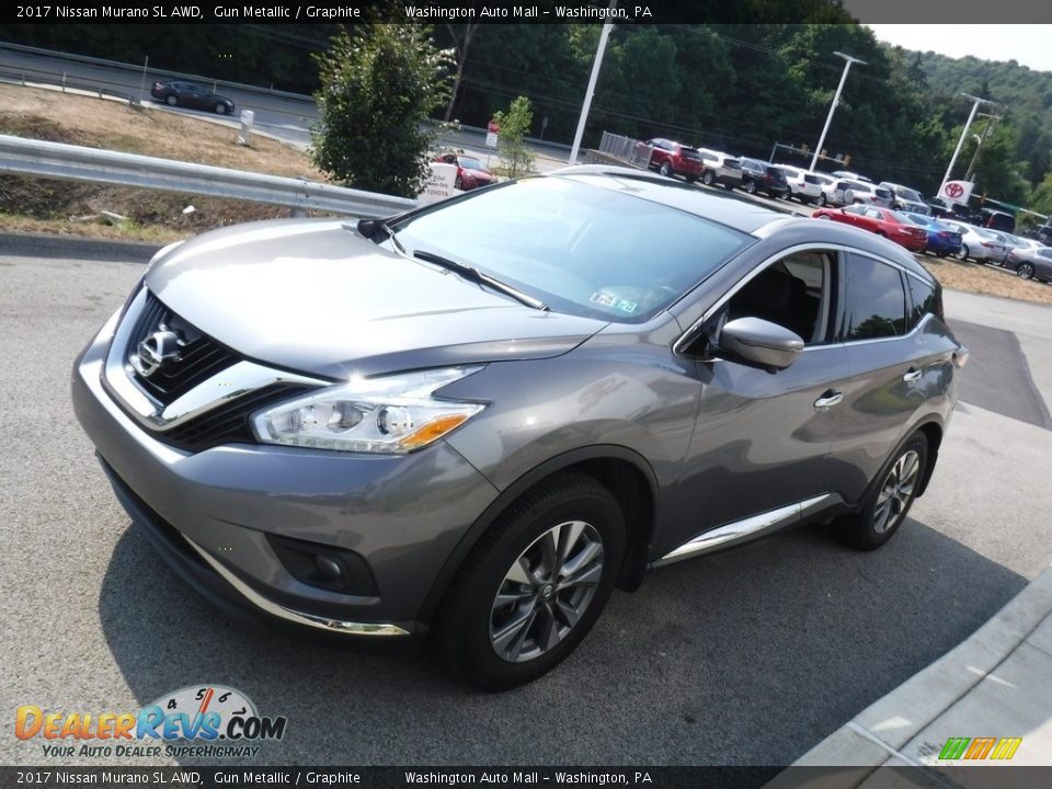 2017 Nissan Murano SL AWD Gun Metallic / Graphite Photo #13