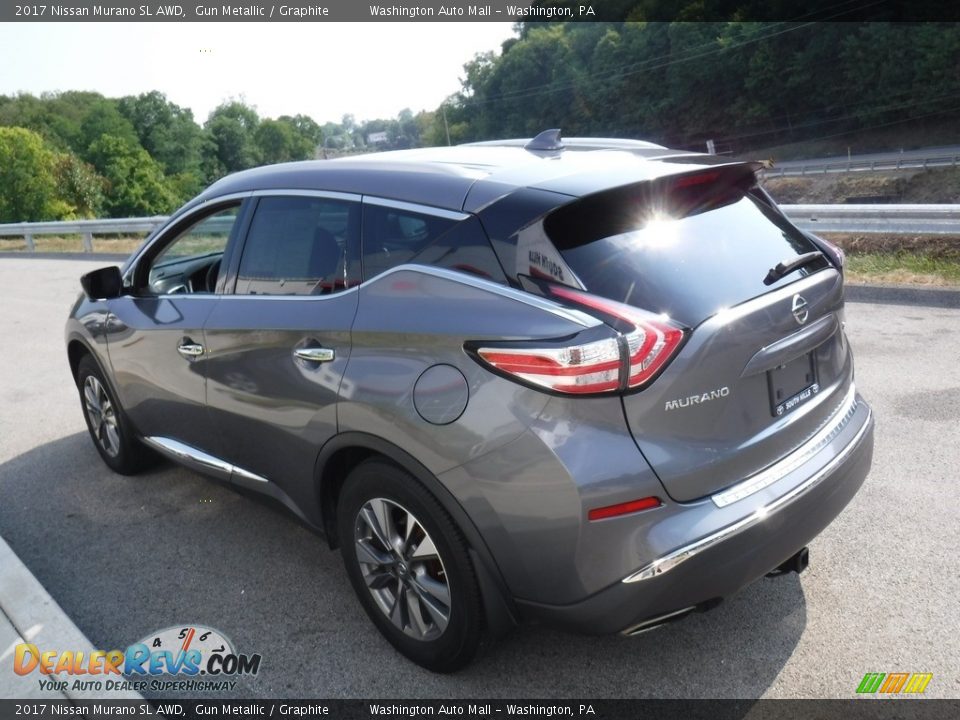 2017 Nissan Murano SL AWD Gun Metallic / Graphite Photo #14