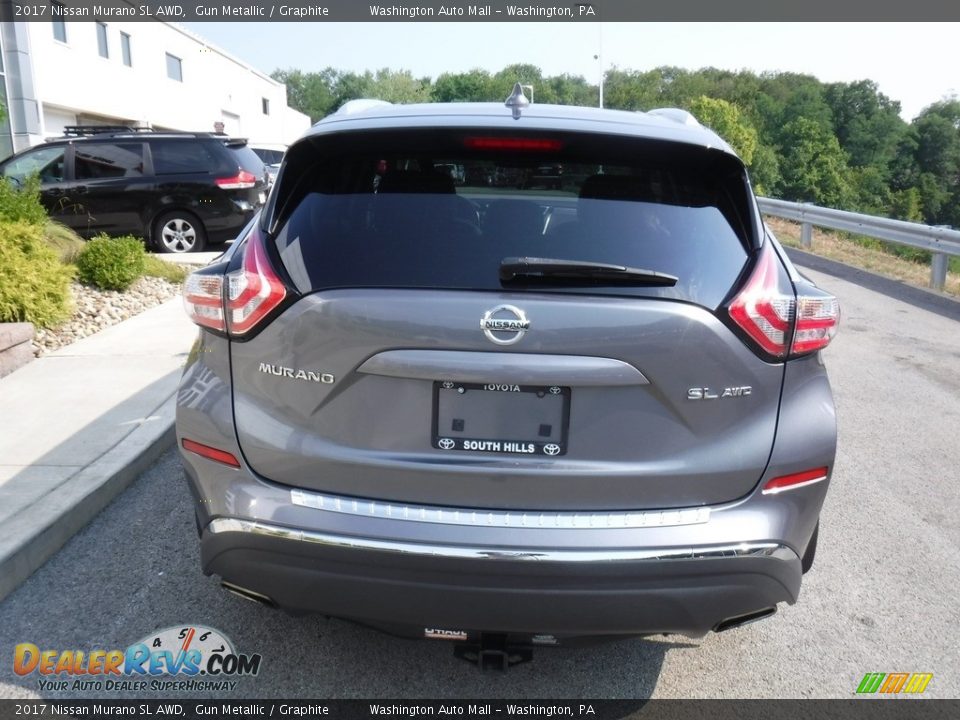 2017 Nissan Murano SL AWD Gun Metallic / Graphite Photo #15