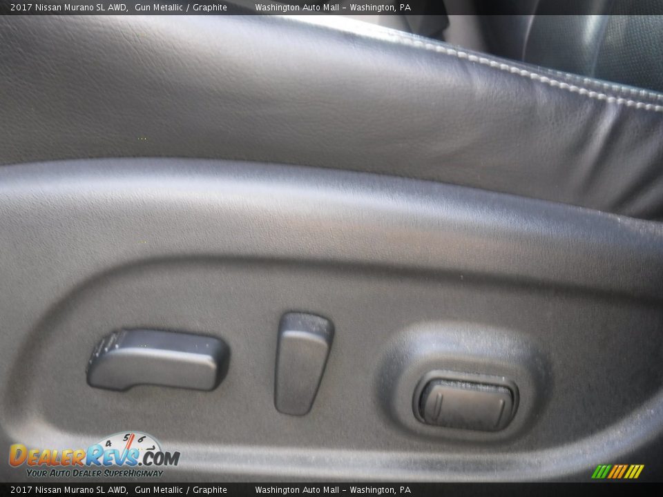 2017 Nissan Murano SL AWD Gun Metallic / Graphite Photo #22