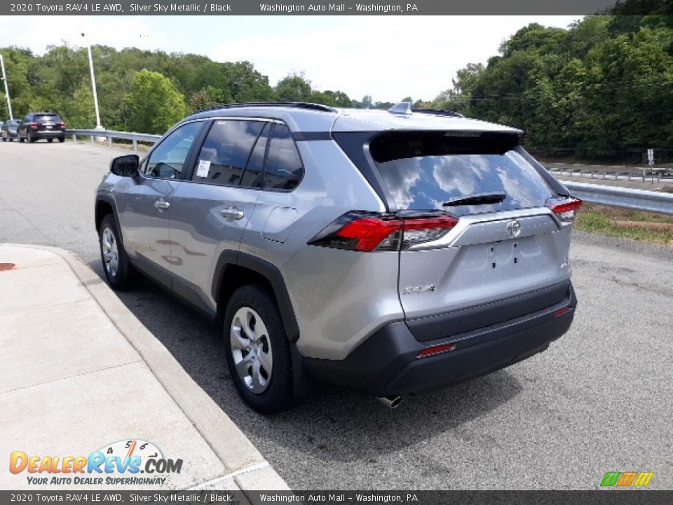 2020 Toyota RAV4 LE AWD Silver Sky Metallic / Black Photo #2