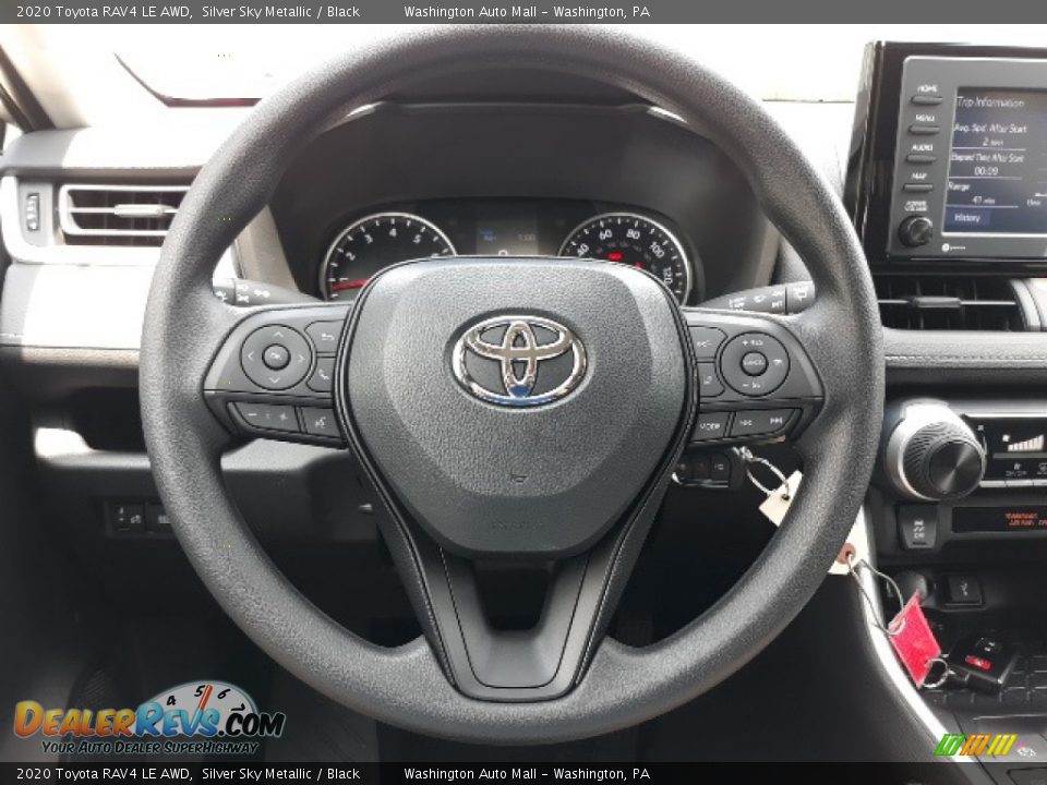 2020 Toyota RAV4 LE AWD Silver Sky Metallic / Black Photo #4