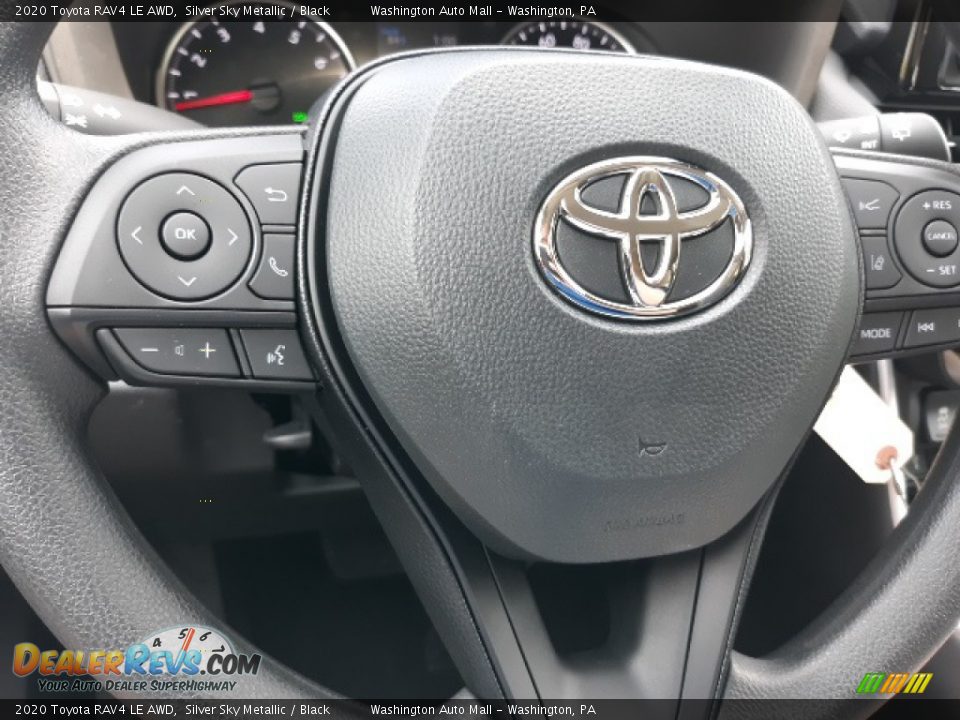 2020 Toyota RAV4 LE AWD Silver Sky Metallic / Black Photo #5