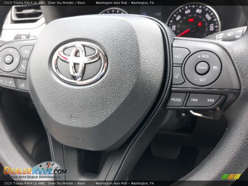 2020 Toyota RAV4 LE AWD Silver Sky Metallic / Black Photo #6