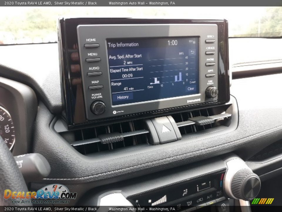 2020 Toyota RAV4 LE AWD Silver Sky Metallic / Black Photo #12