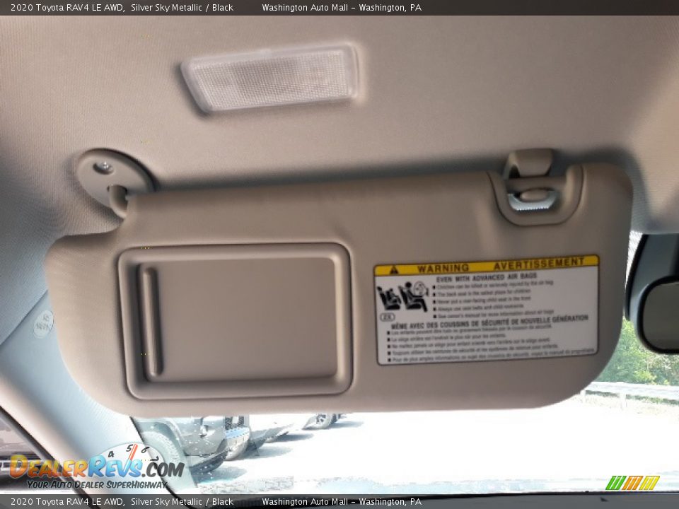 2020 Toyota RAV4 LE AWD Silver Sky Metallic / Black Photo #16