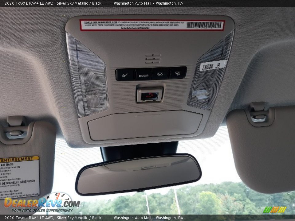 2020 Toyota RAV4 LE AWD Silver Sky Metallic / Black Photo #17