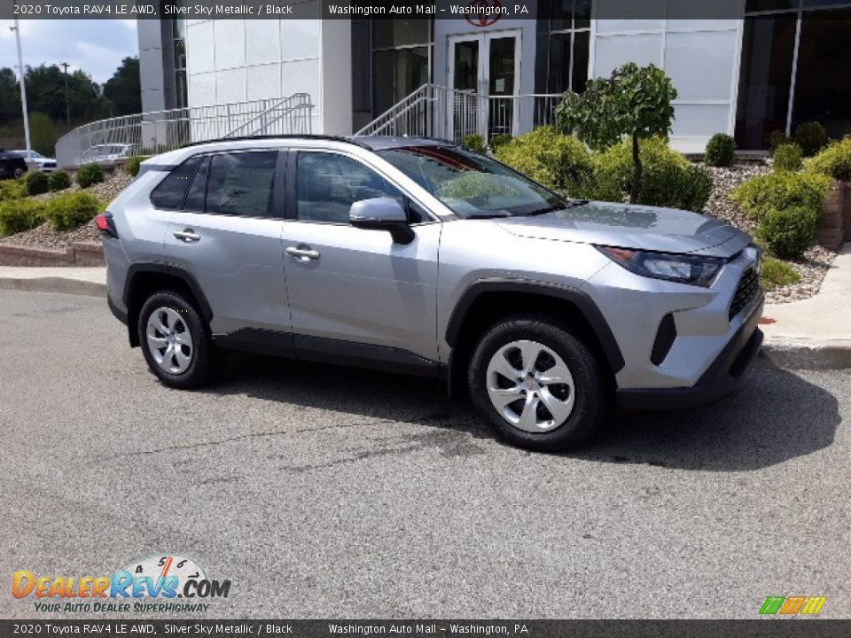 2020 Toyota RAV4 LE AWD Silver Sky Metallic / Black Photo #30