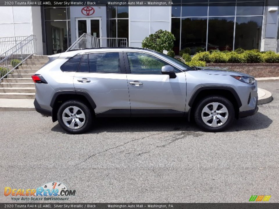 2020 Toyota RAV4 LE AWD Silver Sky Metallic / Black Photo #31