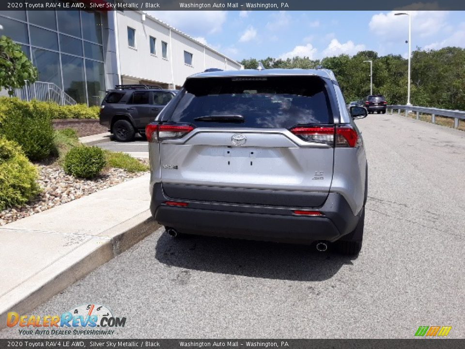 2020 Toyota RAV4 LE AWD Silver Sky Metallic / Black Photo #34