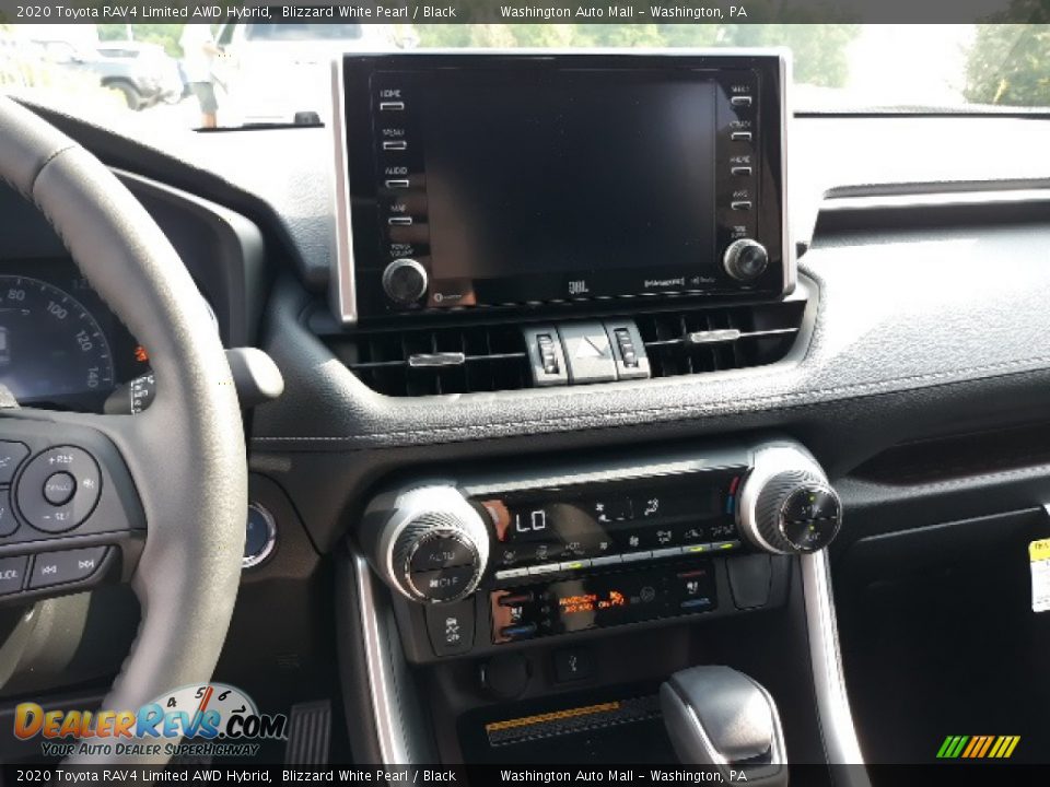 2020 Toyota RAV4 Limited AWD Hybrid Blizzard White Pearl / Black Photo #13