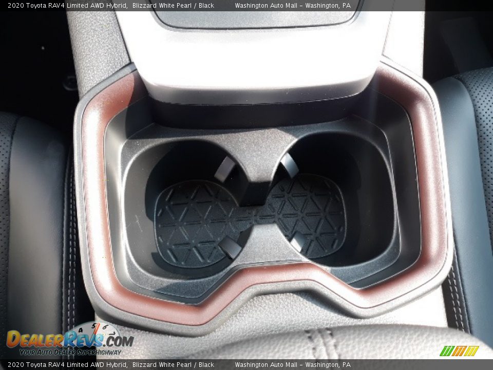 2020 Toyota RAV4 Limited AWD Hybrid Blizzard White Pearl / Black Photo #16