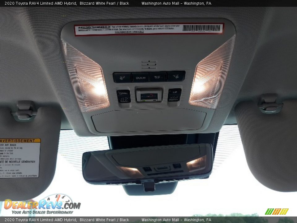 2020 Toyota RAV4 Limited AWD Hybrid Blizzard White Pearl / Black Photo #18