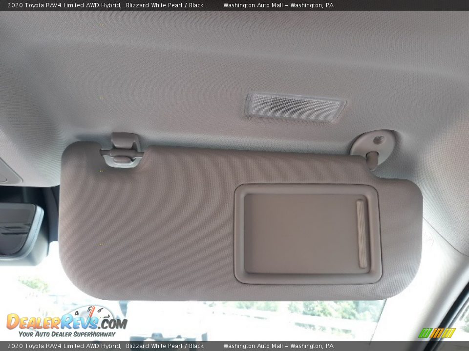 2020 Toyota RAV4 Limited AWD Hybrid Blizzard White Pearl / Black Photo #19