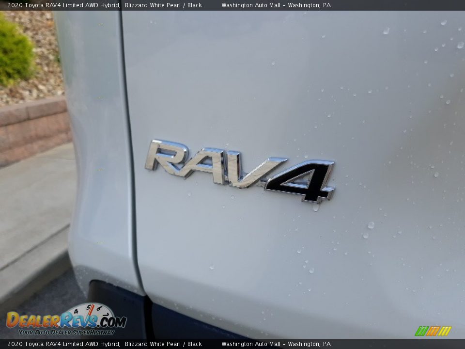 2020 Toyota RAV4 Limited AWD Hybrid Blizzard White Pearl / Black Photo #27