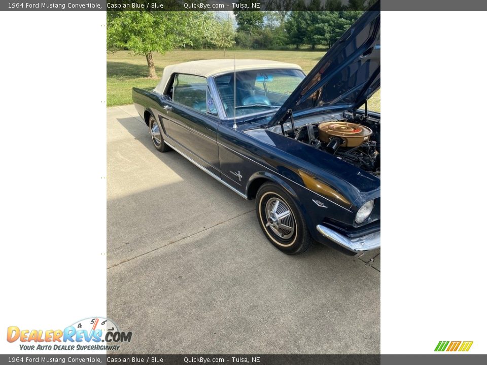 Front 3/4 View of 1964 Ford Mustang Convertible Photo #1