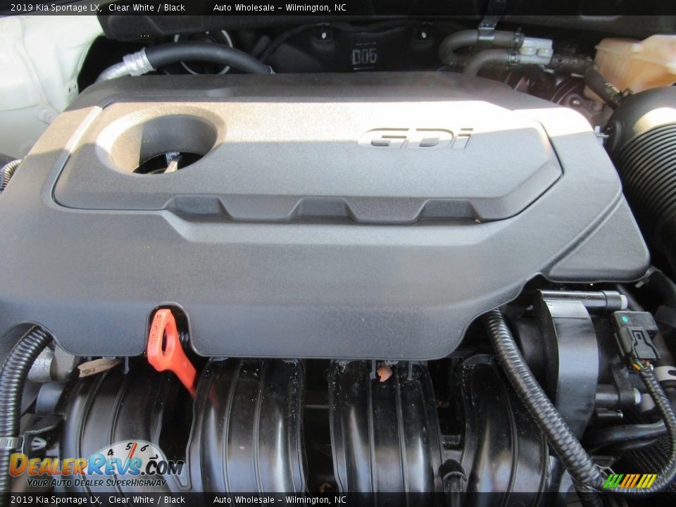 2019 Kia Sportage LX Clear White / Black Photo #6