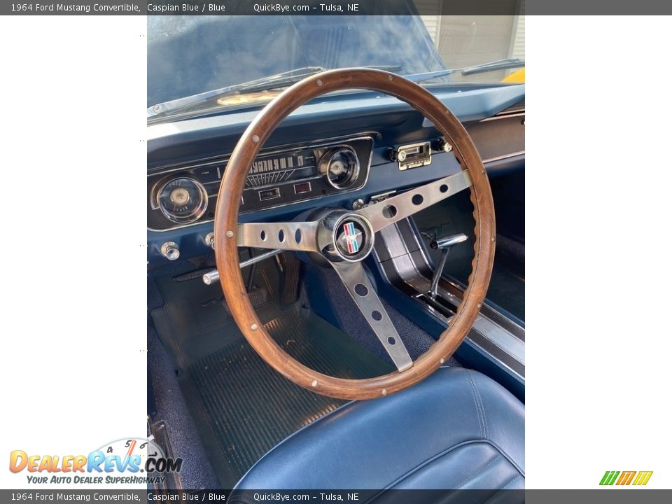 1964 Ford Mustang Convertible Steering Wheel Photo #8