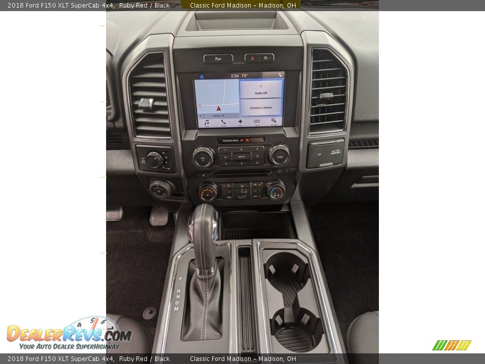 2018 Ford F150 XLT SuperCab 4x4 Ruby Red / Black Photo #10