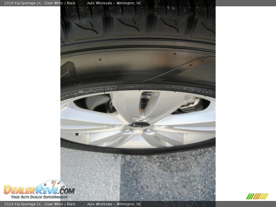 2019 Kia Sportage LX Clear White / Black Photo #9