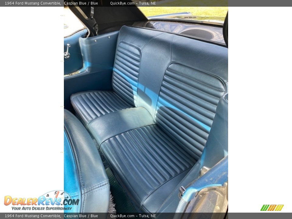 Rear Seat of 1964 Ford Mustang Convertible Photo #11