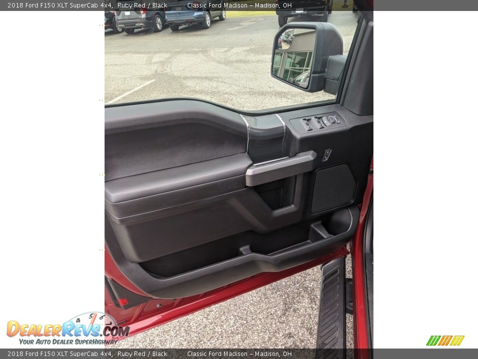 2018 Ford F150 XLT SuperCab 4x4 Ruby Red / Black Photo #12