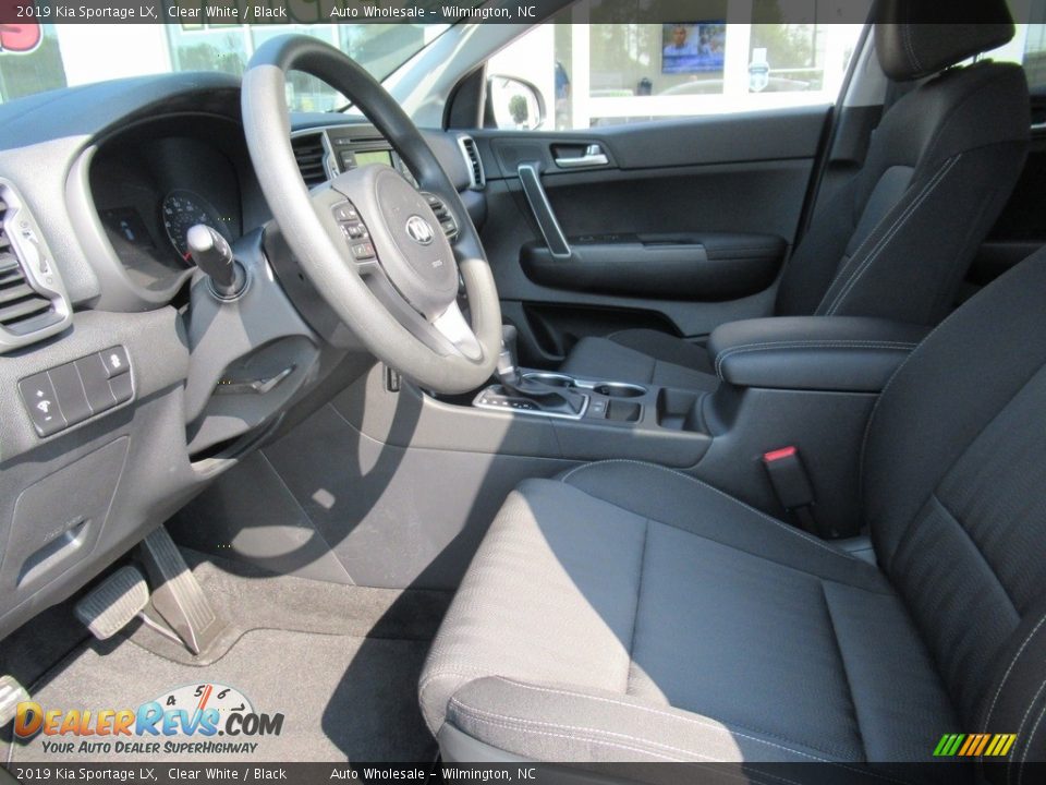 2019 Kia Sportage LX Clear White / Black Photo #11