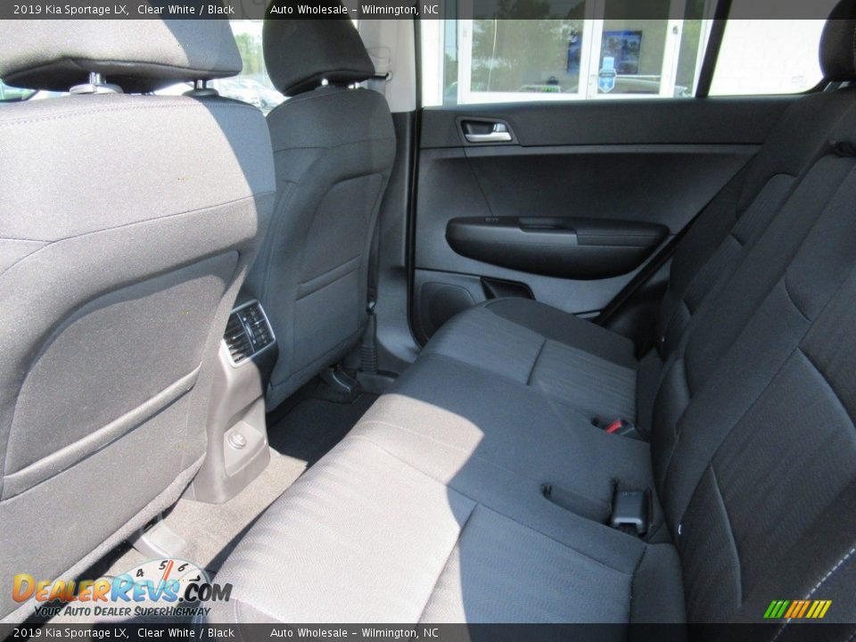 2019 Kia Sportage LX Clear White / Black Photo #12