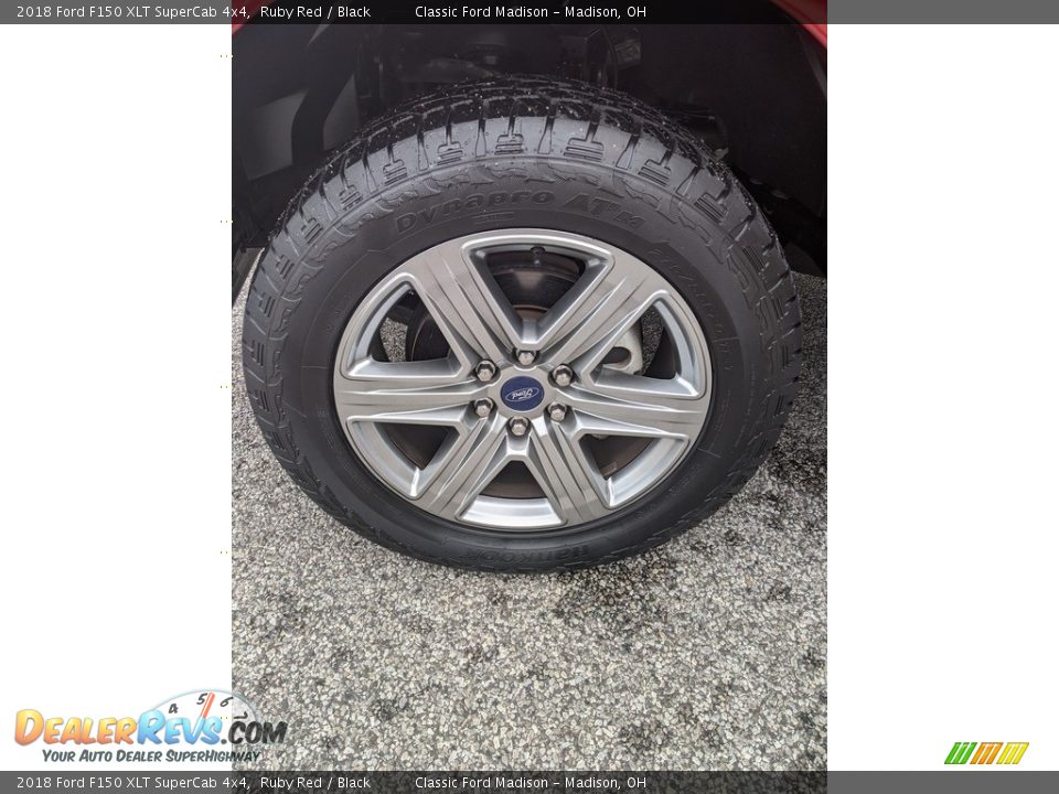 2018 Ford F150 XLT SuperCab 4x4 Ruby Red / Black Photo #14