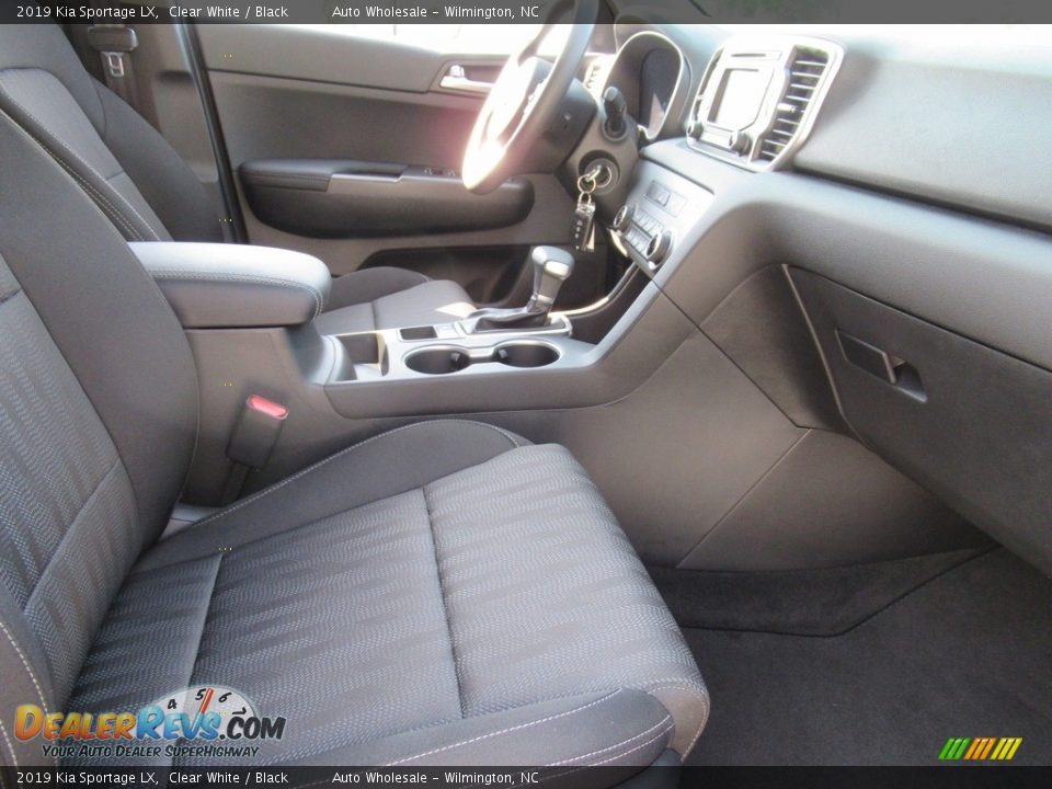 2019 Kia Sportage LX Clear White / Black Photo #13
