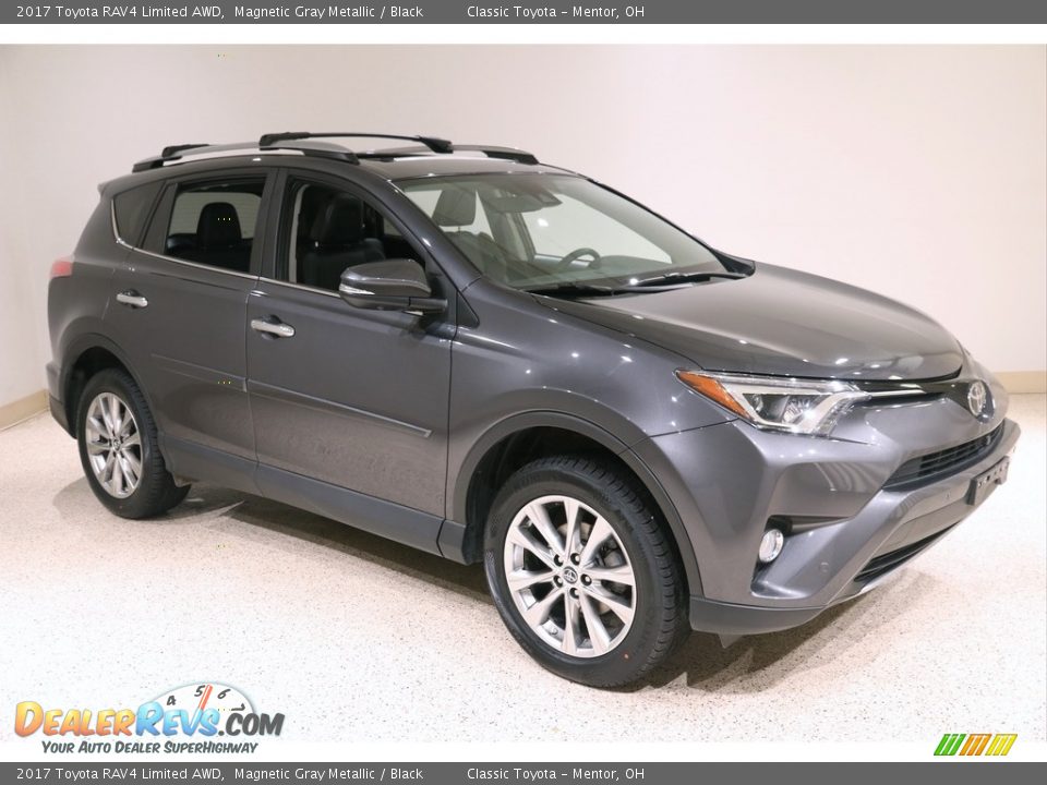 2017 Toyota RAV4 Limited AWD Magnetic Gray Metallic / Black Photo #1