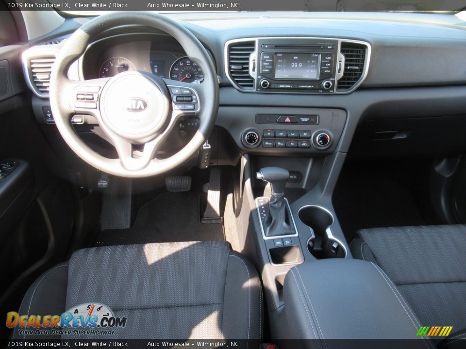 2019 Kia Sportage LX Clear White / Black Photo #15
