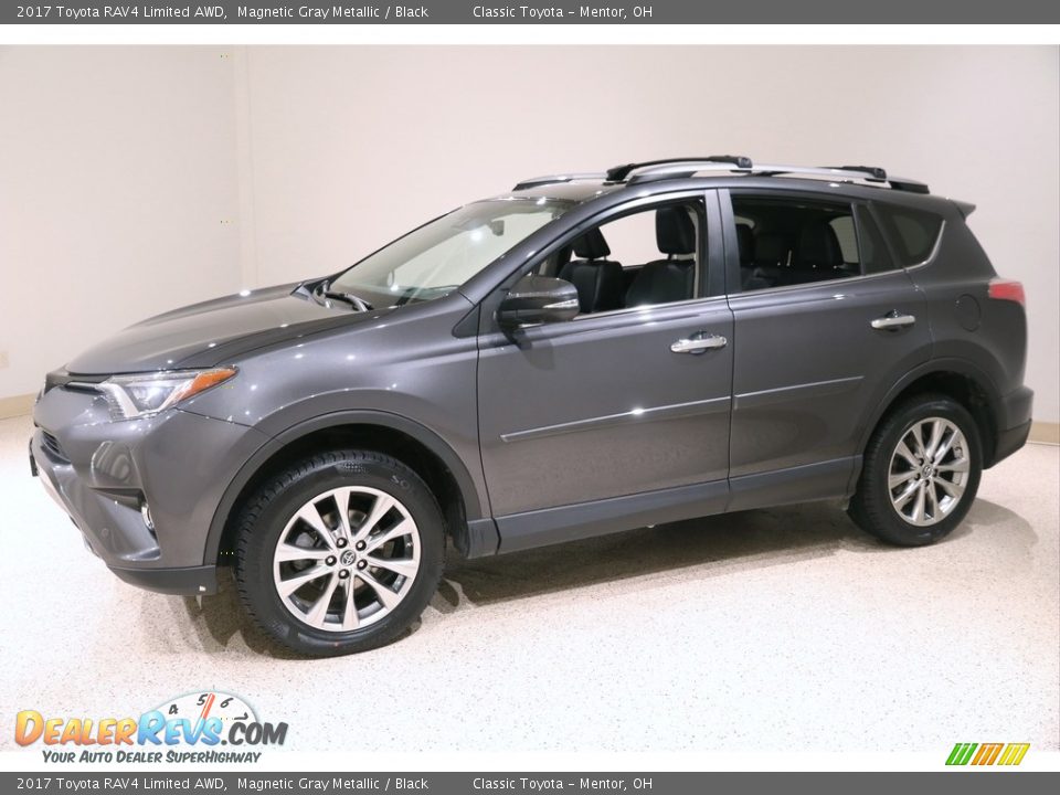 2017 Toyota RAV4 Limited AWD Magnetic Gray Metallic / Black Photo #3