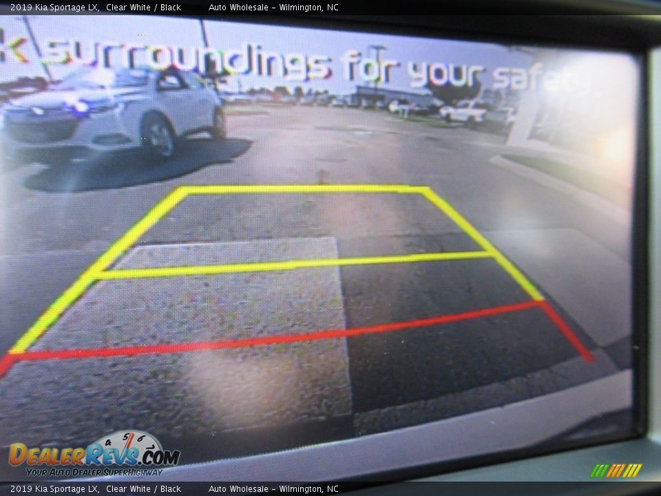 2019 Kia Sportage LX Clear White / Black Photo #18