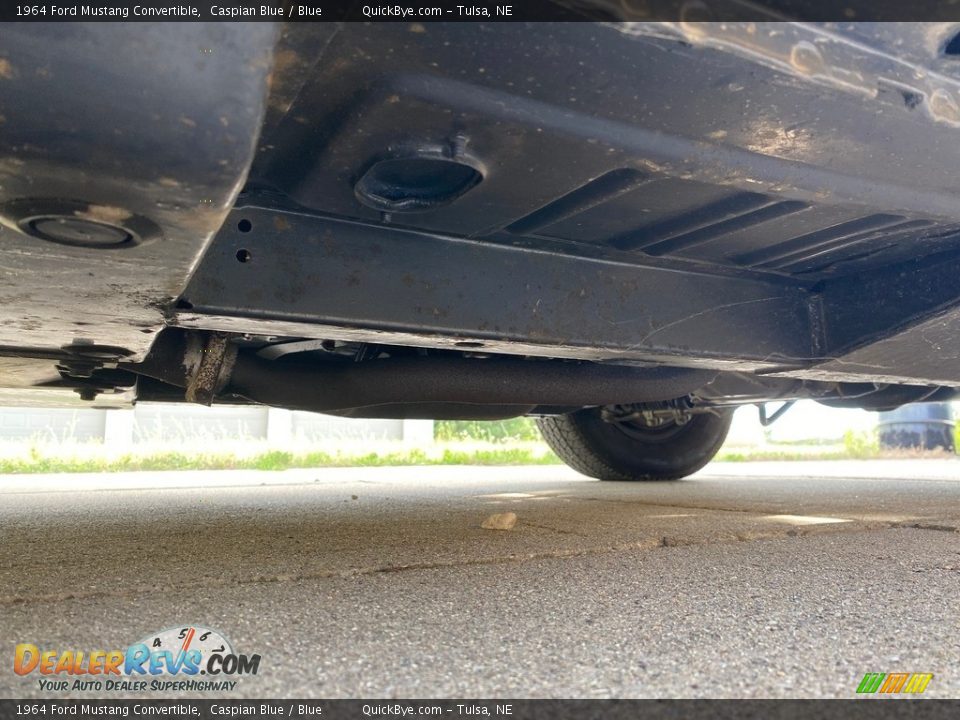 Undercarriage of 1964 Ford Mustang Convertible Photo #21