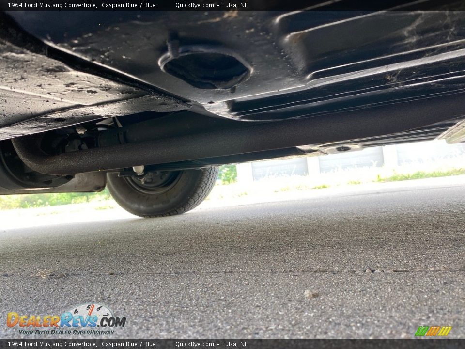 Undercarriage of 1964 Ford Mustang Convertible Photo #22