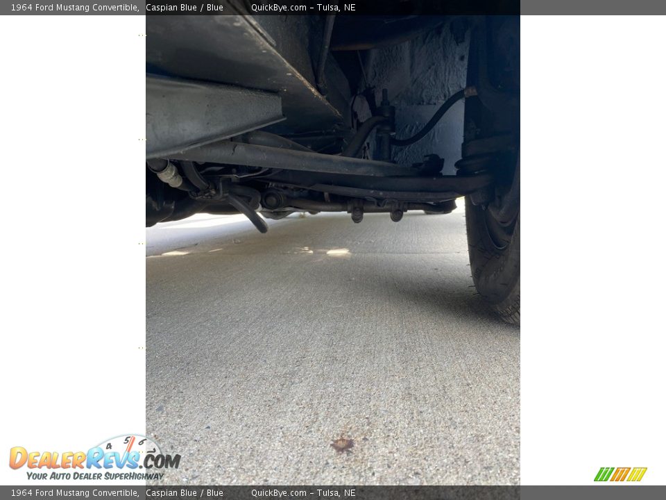 Undercarriage of 1964 Ford Mustang Convertible Photo #23