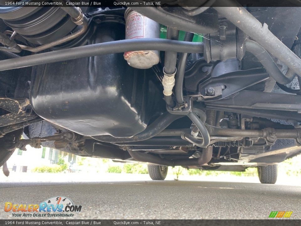 Undercarriage of 1964 Ford Mustang Convertible Photo #24