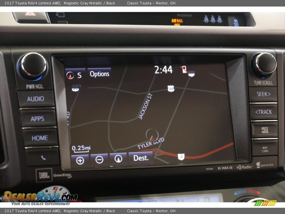 2017 Toyota RAV4 Limited AWD Magnetic Gray Metallic / Black Photo #10
