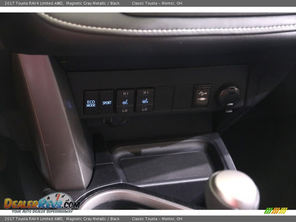 2017 Toyota RAV4 Limited AWD Magnetic Gray Metallic / Black Photo #11
