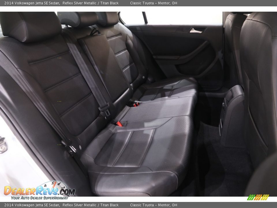 2014 Volkswagen Jetta SE Sedan Reflex Silver Metallic / Titan Black Photo #11
