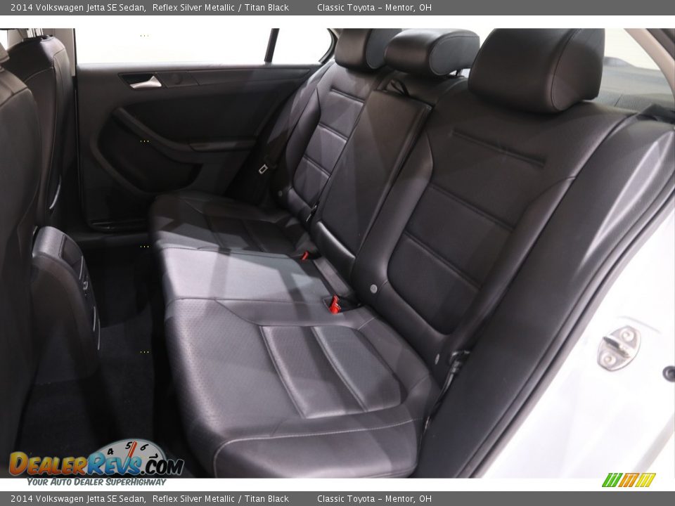 2014 Volkswagen Jetta SE Sedan Reflex Silver Metallic / Titan Black Photo #12