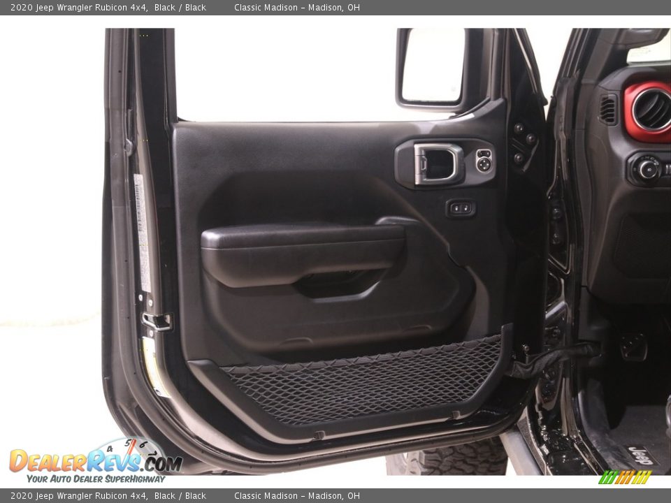 2020 Jeep Wrangler Rubicon 4x4 Black / Black Photo #4