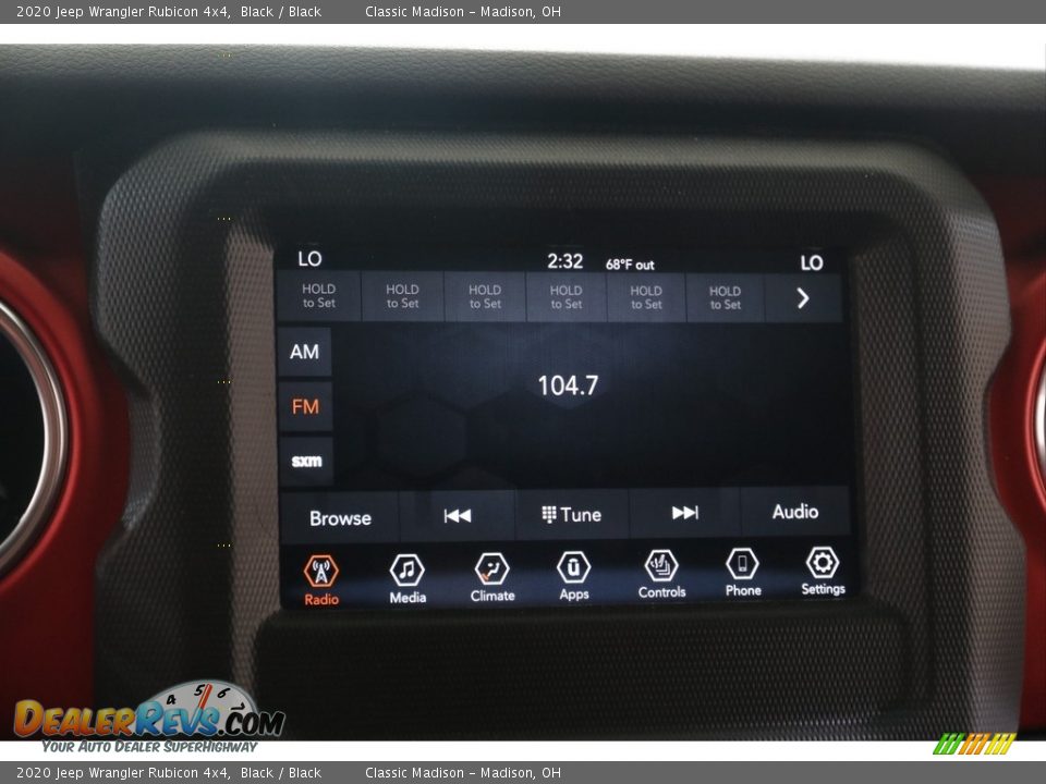 2020 Jeep Wrangler Rubicon 4x4 Black / Black Photo #10