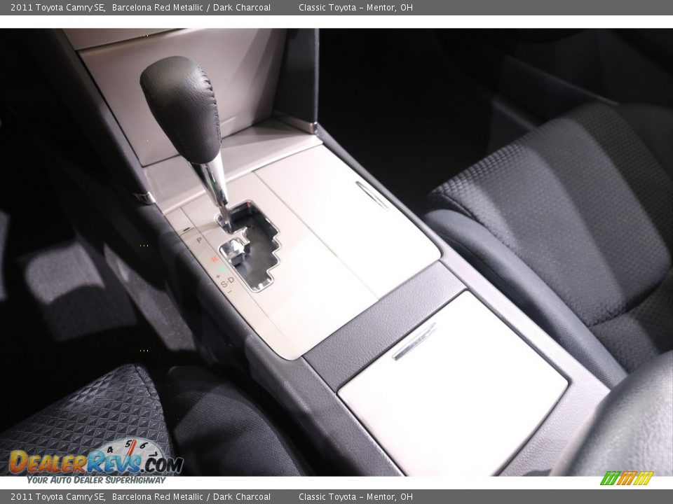 2011 Toyota Camry SE Barcelona Red Metallic / Dark Charcoal Photo #10
